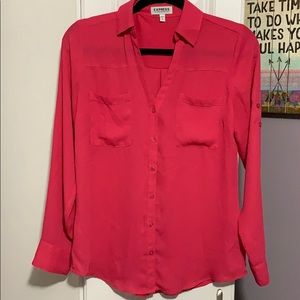 EUC- pink blouse